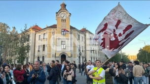 Protest ispred Niškog suda